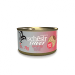 Schesir Silver Mousse & Fillets Senior Cat Wholefood - Chicken With Duck 70g