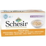 Schesir Cat Multipack Can Chicken with Pumpkin-6x50g