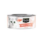 Kit Cat Deboned Chicken & Salmon Toppers 6x50g - Image 3