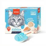 WANPY Lickable Cream Spoon – Salmon For Cat