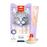 Wanpy Creamy Lickable Cat Treats – Tuna & Crab