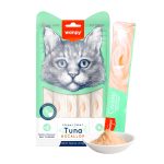 Wanpy Creamy Lickable Cat Treats – Tuna & Scallop