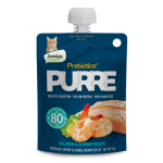 Dentalight Prebiotics+ PURRE creamy Treats For Cats-Salmon & Shrimp 55g