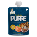 Dentalight Prebiotics+ PURRE creamy Treats For Cat -Chicken & Scallop 55g