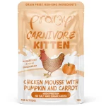 Pramy Carnivore Chicken Mousse with Pumpkin & Carrot For Kitten Box (12x70g)