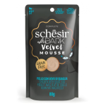 Schesir After Dark Velvet Mousse For Cat - Chicken With Quile Egg 80g