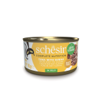⁦Schesir Complete & Balanced Nutrition Wet Cat Food in Jelly Can- Tuna With Surimi 85g⁩ - الصورة ⁦4⁩